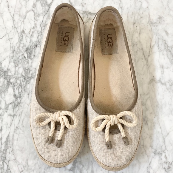 UGG Shoes - UGG Syleste Espadrille Woven Flats Size 6.5